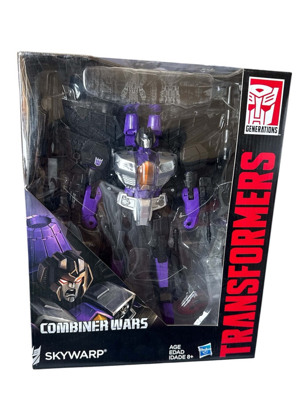SKYWARP Transformers Generations Combiner Wars 9” Deception Figure